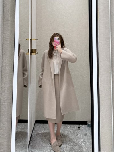 MaxMara麂皮圓頭穆勒鞋2