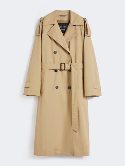 WEEKEND防水雙排扣風衣1