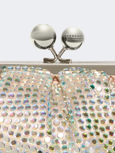 WEEKEND緞面水鑽小甜點包5