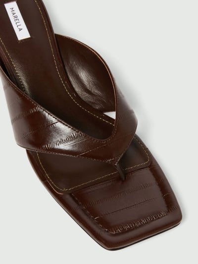 MARELLA方頭人字涼鞋9