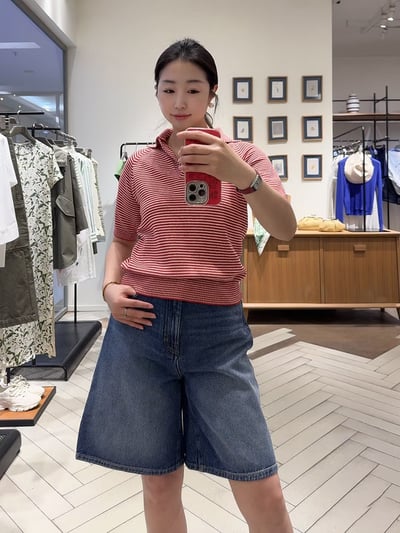 WEEKEND寬鬆Polo領毛衣4