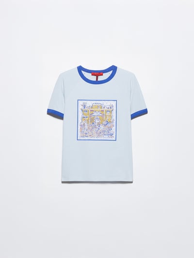 MAX&Co.復古印花短T3