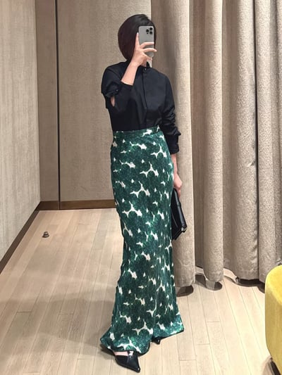 MaxMara中式領緞帶袖口襯衫3