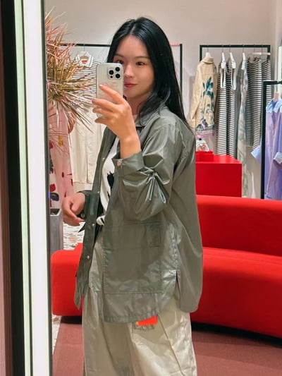 MAX&Co.襯衫式薄外套5