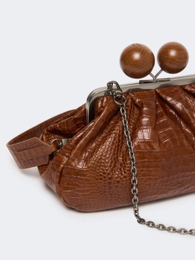 WEEKEND小牛皮鱷魚紋中甜點包6