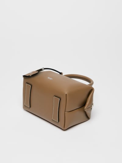 MaxMara經典款小牛皮小箱體手提包9