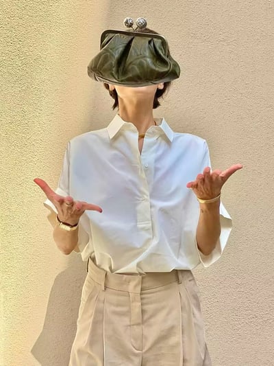 WEEKEND三粒扣Polo領襯衫2