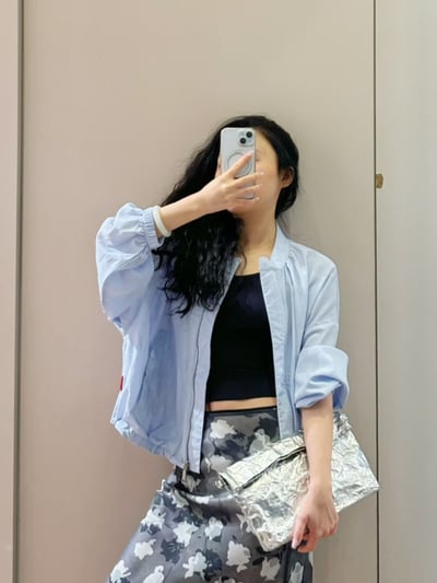 MAX&Co.防水立領外套2