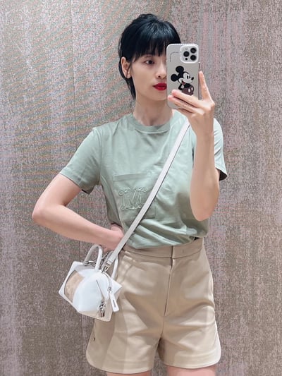 MaxMara刺繡M字母短T7