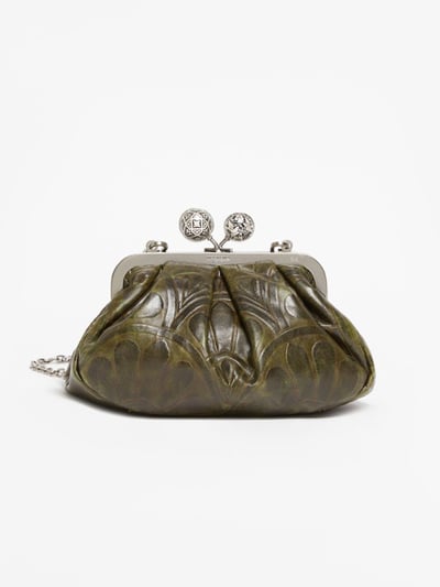 WEEKEND小羊皮西班牙壓紋甜點包4