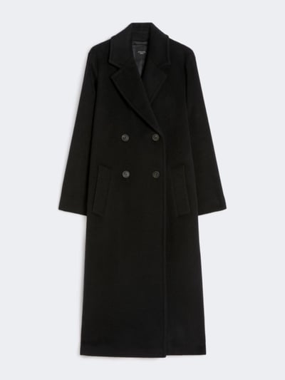 WEEKEND羊毛羊駝毛雙排扣大衣3