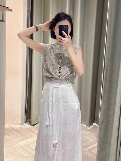 MAX&Co.修身針織背心5