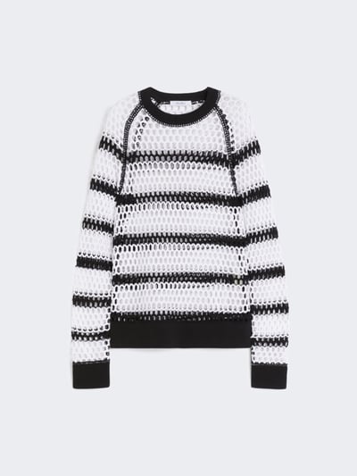 MaxMara寬鬆網眼針織毛衣3