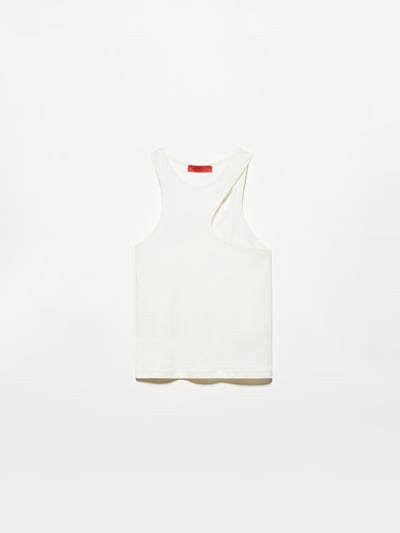 MAX&Co.彈性羅紋背心3