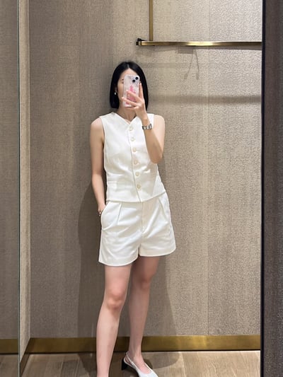 MaxMara長版修身背心5