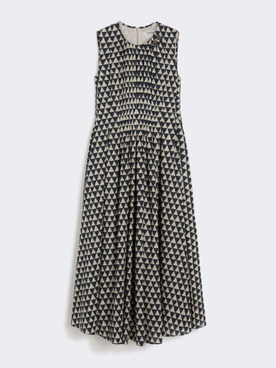 S MaxMara印花巴里紗洋裝1