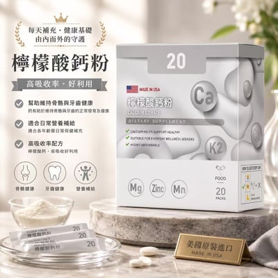 檸檬酸鈣粉1