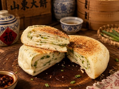 山東蔥大餅（冷凍）1