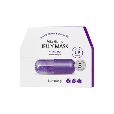 【BANOBAGI】活力彈潤維生素果凍面膜 30g*10入/盒1