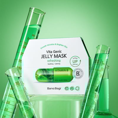 【BANOBAGI】舒緩鎮定維生素果凍面膜 30g*10入/盒1