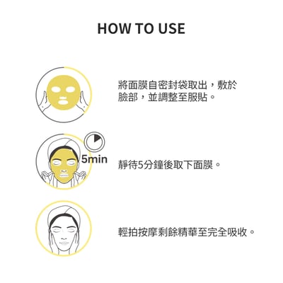 【BANOBAGI】維生素5分鐘面膜 水潤保濕 120g 7片/袋 濟州島海水 柔嫩補水11