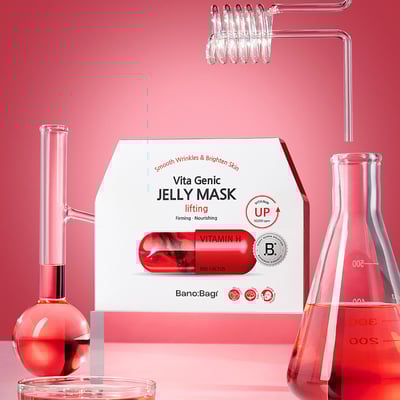 【BANOBAGI】彈力緊致維生素果凍面膜 30g*10入/盒1