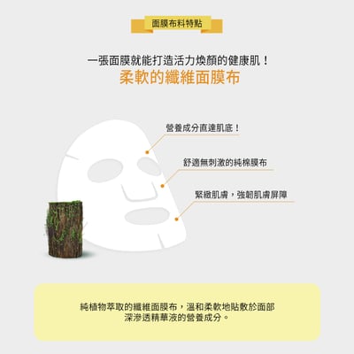 【BANOBAGI】灰姑娘針劑面膜 30g x1片5