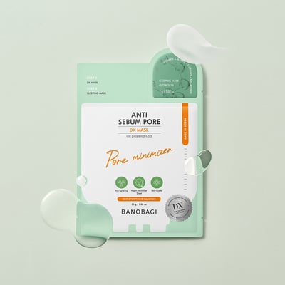 【BANOBAGI】DX毛孔護理面膜 (25+2)g*7入/盒1