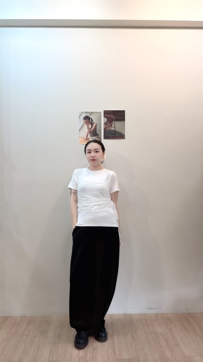 抓皺紡紗Tee6