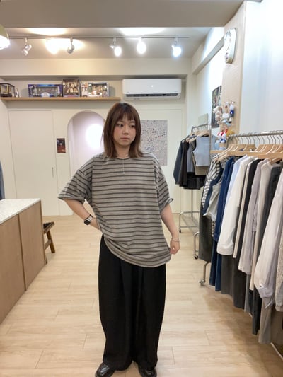 男孩條紋寬Tee6