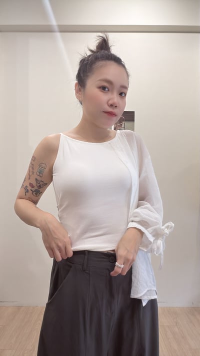 舒服親膚一字領背心4