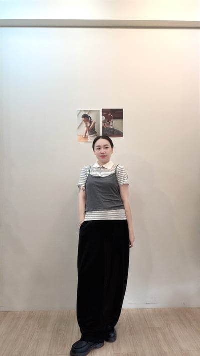 涼感繭型棉褲8