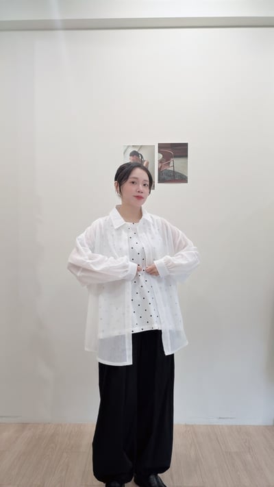 超好看紋理四色襯衫8