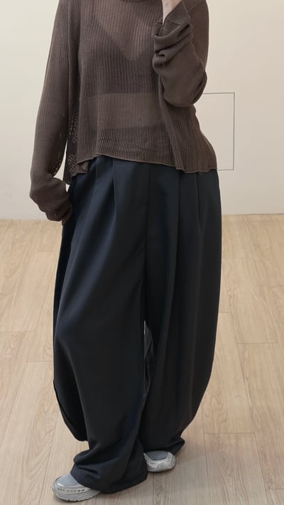 寬寬後扣薄針織4