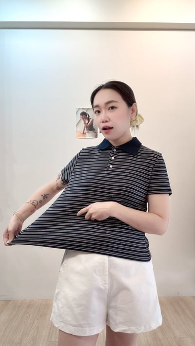 Polo領條紋6
