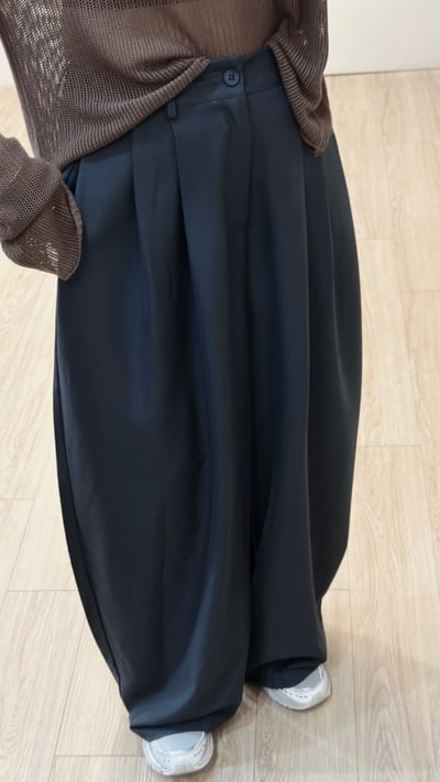 個性設計西寬褲4