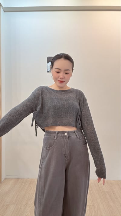 設計牛仔彎刀褲5