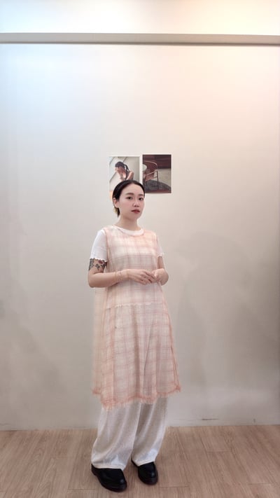春日格子背心9
