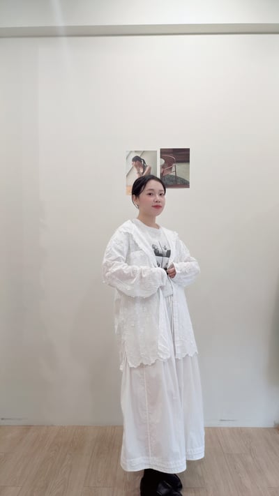 細緻提花連帽衫4