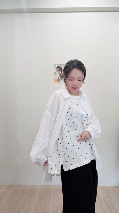 超好看紋理四色襯衫10