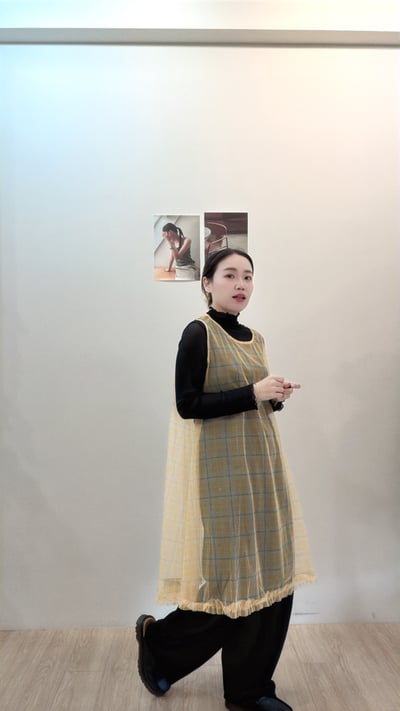 春日格子背心7
