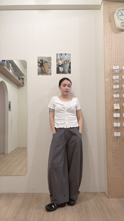 蕾絲點點兩件式5