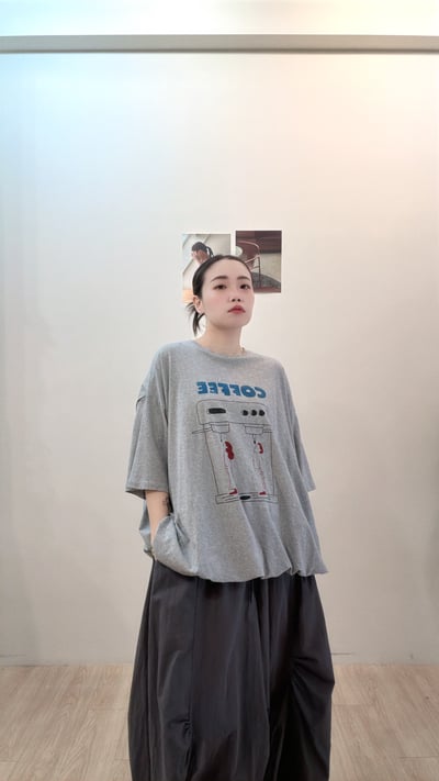 Coffee澎澎寬Tee5