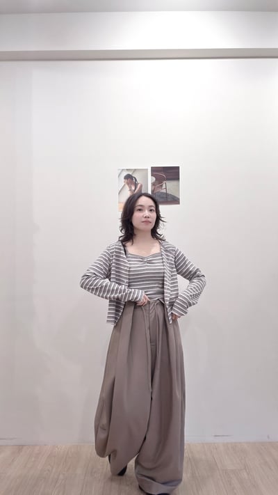 條紋背心兩件set3