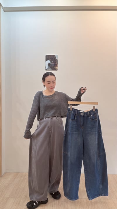 設計牛仔彎刀褲4