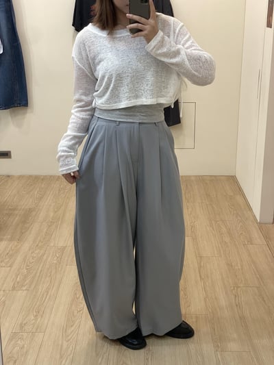 個性設計西寬褲9