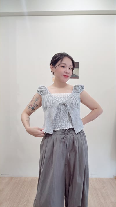 小花拼接tee4
