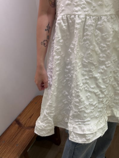 立體小花背心短洋10