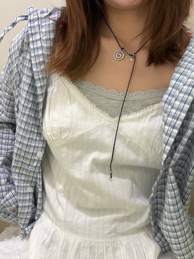 小心機蕾絲細肩背心7