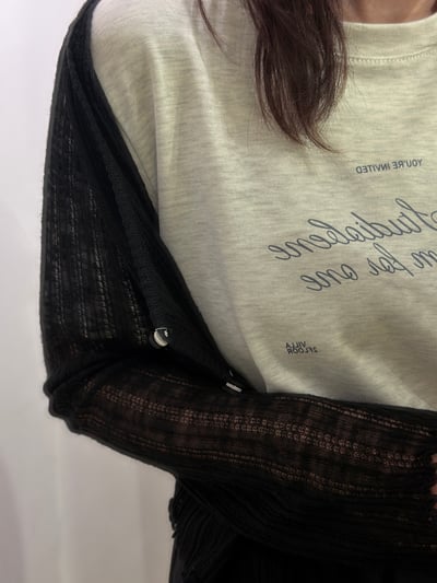 韓國字母棉tee5